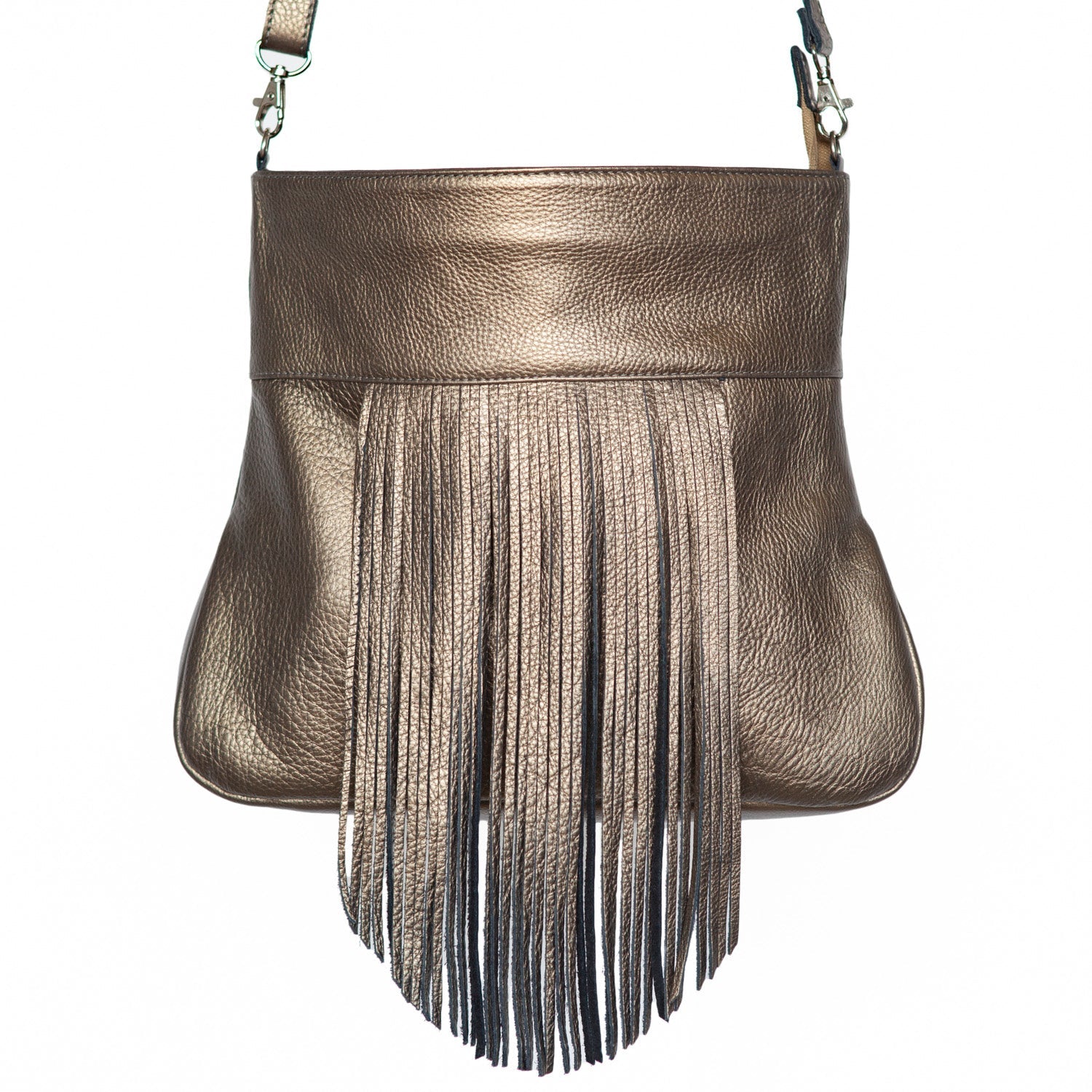 SOLEIL Bag – Metallic Bronze-Rimanchik