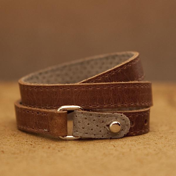 TWIST Wrap Cuff – Tan-Rimanchik