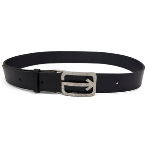 ARROW Leather Belt – Black-Rimanchik