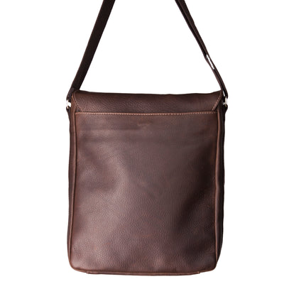 Mancini - Arizona Messenger Leather Bag 10.5'' - Montreal Area - Canada