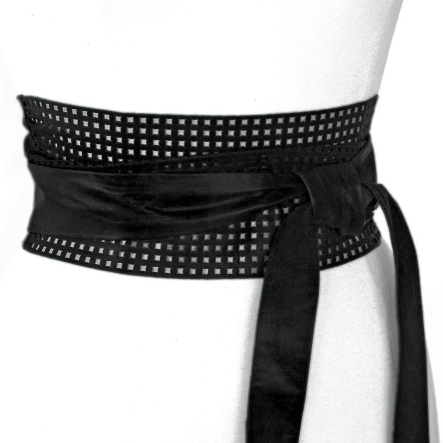DESIREE Wrap Belt – Black-Rimanchik