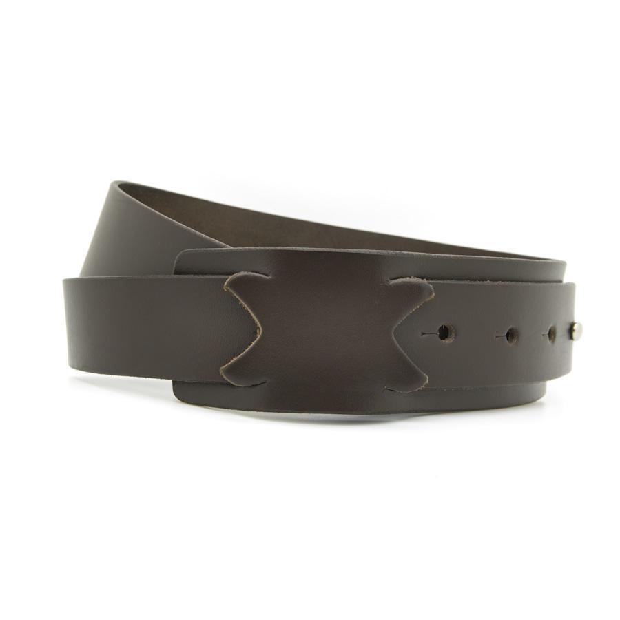 FLASH No-Bulge Belt – Chocolate