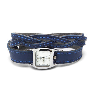 Braided TWIST Watch – Royal Blue-Rimanchik